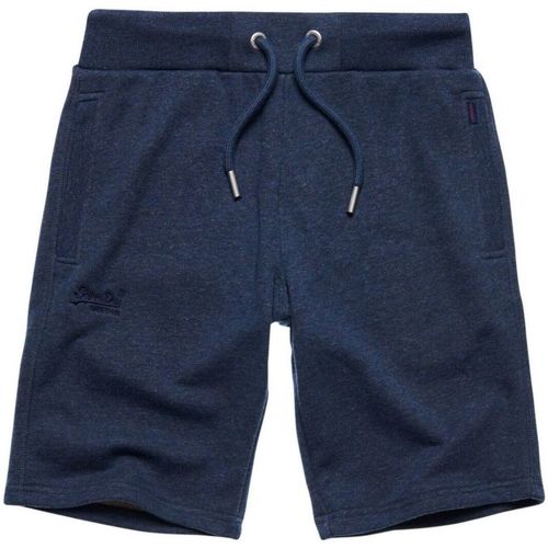 Textil Homem Shorts / Bermudas Superdry M7110305A ZE2 - SHORT-NAVY MARL Azul