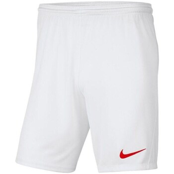 Textil Homem Calças curtas grigio Nike Park Iii Branco