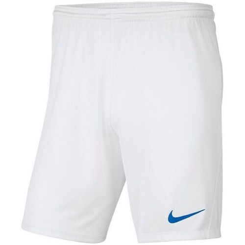 Textil Homem Calças curtas Tights Nike Park Iii Branco