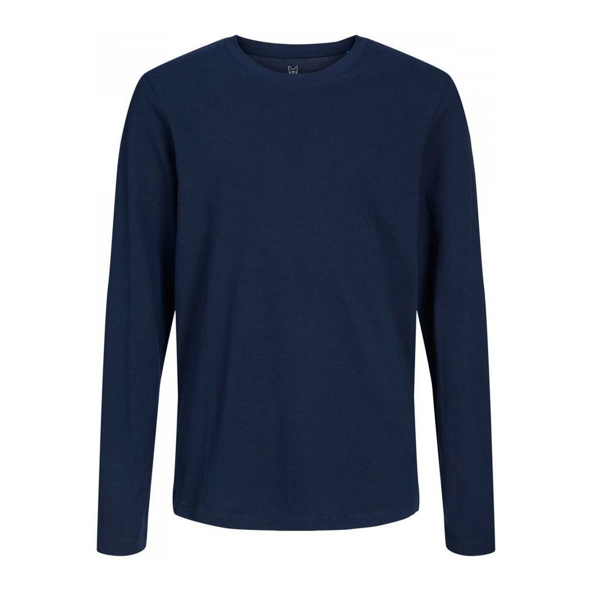 Textil Rapaz T-shirts e Pólos Jack & Jones 12197050 ORGANIC TEE-NAVY BLAZER Azul