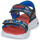 Sapatos Rapaz Sandálias Skechers CUBOSANDAL Preto / Azul / Vermelho