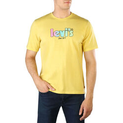 Textil Homem T-shirt mangas compridas Levi's - 16143 Amarelo