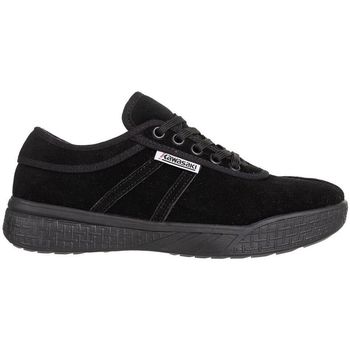 Sapatos Homem Sapatilhas Kawasaki Leap Suede Shoe K204414 1001S Black Solid Preto