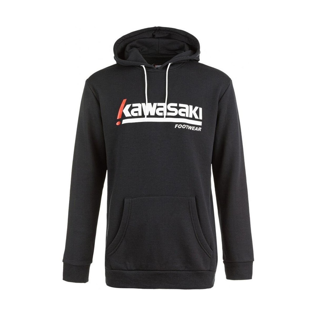 Textil Homem Sweats Kawasaki Killa Unisex Hooded Sweatshirt K202153 1001 Black Preto