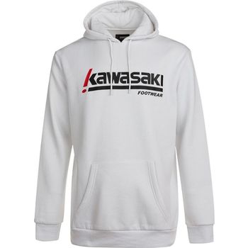 Textil Homem Sweats Kawasaki Killa Unisex Hooded Sweatshirt K202153 1001 Black Branco
