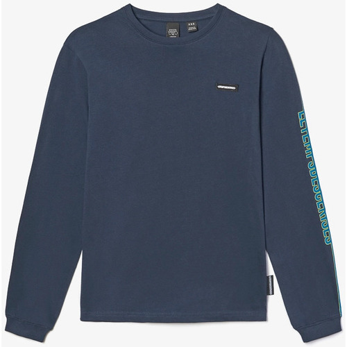 Textil Rapaz T-shirts e Pólos nemen twist smock jacket nmn e20182 1 120 grey tie dye T-shirt ALABAMAB Azul