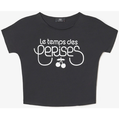 Textil Rapariga A ganga é indispensável Le Temps des Cerises T-shirt MUSGI Preto