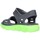 Sapatos Rapaz Sandálias Skechers 402001L CCLM  Gris Cinza