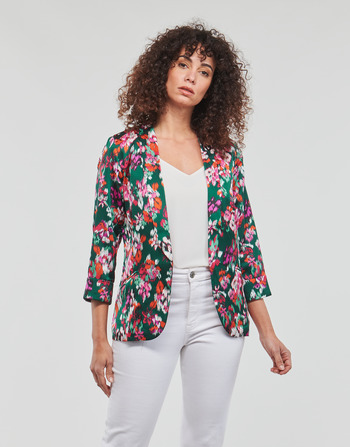 Textil Mulher Casacos/Blazers Betty London NEREIDE Verde / Multicolor