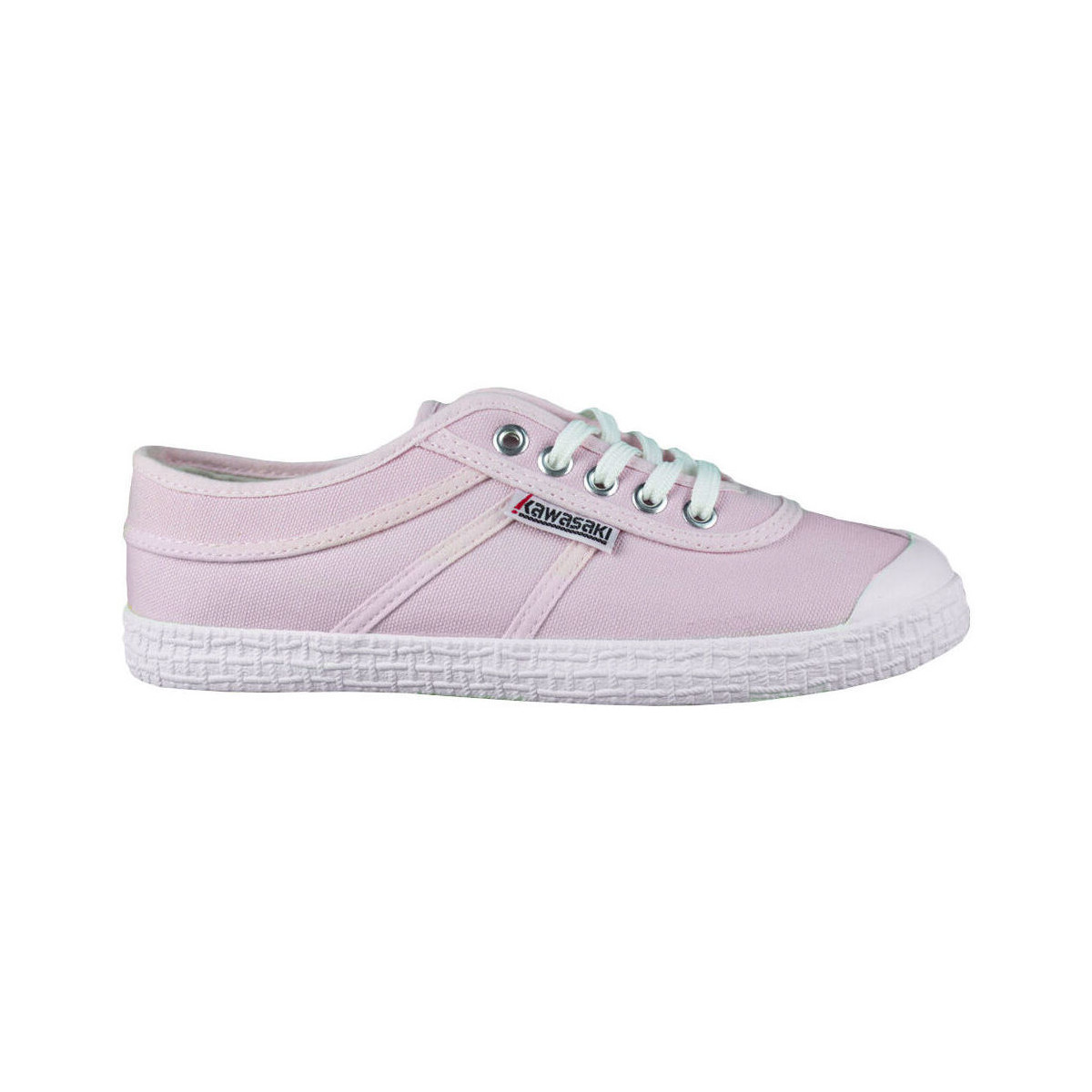 Sapatos Mulher Sapatilhas Kawasaki Original Canvas Shoe K192495 4046 Candy Pink Rosa