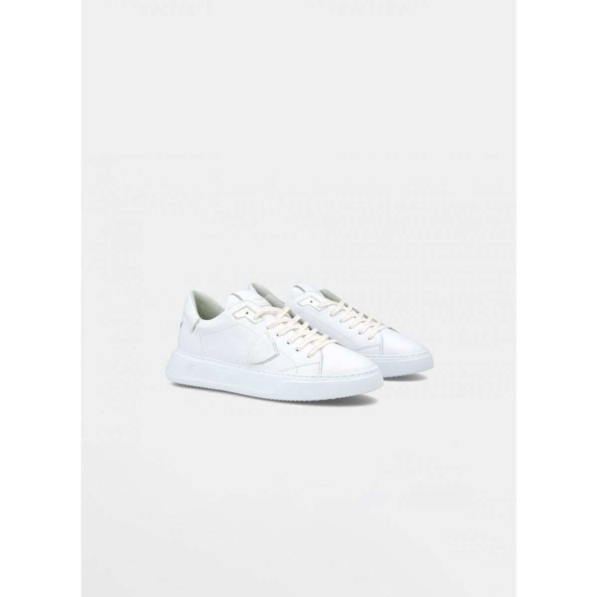Sapatos Homem Sapatilhas Philippe Model BTLU V001 - TEMPLE-VEAU_BLANC Branco