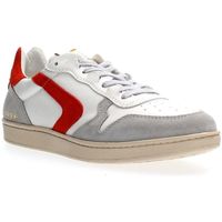 Sapatos Homem Sapatilhas Valsport VS2087M - SUPER SUEDE-07 WHITE/GREY/RED Branco