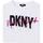 Textil Rapariga T-Shirt Sleeve mangas curtas Dkny  Branco