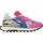 Sapatos Mulher Sapatilhas Run Of PUNK ZEBRA W Multicolor