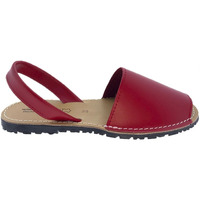 Sapatos Mulher Sapatos & Richelieu Huran Sandalias Menorquinas Rojo Vermelho