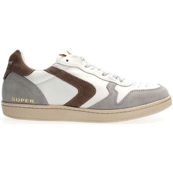 Sapatos Homem Sapatilhas Valsport VS2086M - SUPER SUEDE-06 WHITE/GREY/CAPPUCCINO Branco