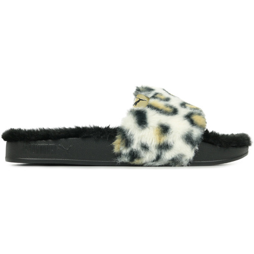 Sapatos Mulher Sandálias Puma Alto: 6 a 8cm Fluff Safari Branco