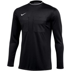 Teclip Homem T-shirt mangas compridas Nike Dri-FIT Referee Jersey Longsleeve Preto