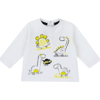 Textil Criança T-shirt mangas compridas Chicco 09067848000000 Branco