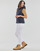 Textil Mulher Tommy Hilfiger Premium White Lounge Basic Tommy Flat Espadrille FW0FW04827 Desert Sky DW5 Azul