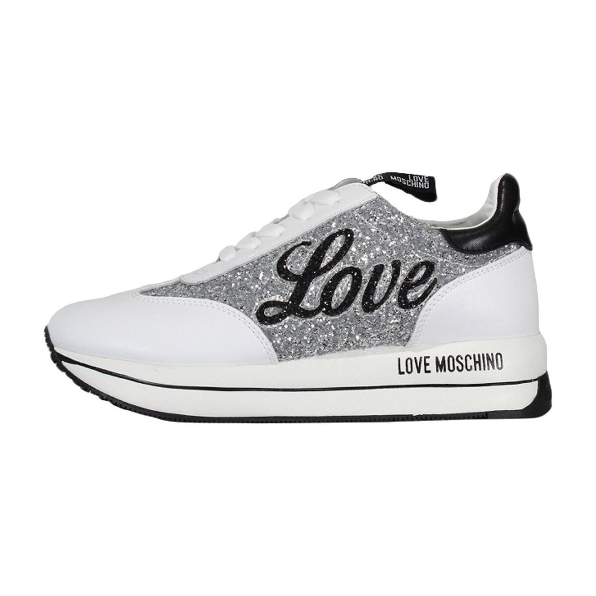 Sapatos Mulher Sapatilhas Love Moschino JA15384G1FJJ190A Branco