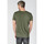 Textil Homem T-shirts e Pólos Le Temps des Cerises T-shirt KAISER Verde