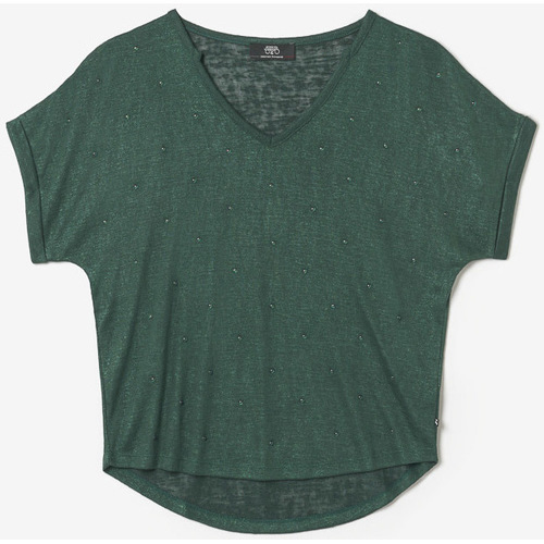 Textil Mulher T-shirts e Pólos Le Temps des Cerises T-shirt Kad BIJOU Verde