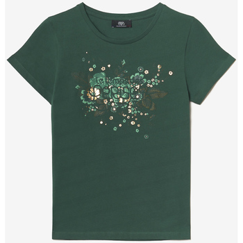 Textil Mulher T-shirts e Pólos G-Star T-shirt met folielogo T-shirt FRANKIE Verde