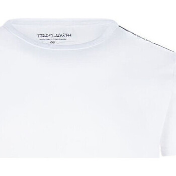 Textil Homem T-shirts e Pólos Teddy Smith  Branco