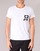 Textil Homem T-Shirt mangas curtas Eleven Paris LENNYPOCK MEN Branco