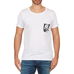 Textil Homem T-Shirt mangas curtas Eleven Paris MARYLINPOCK MEN Branco