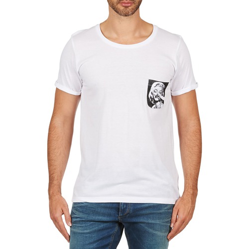 Textil Homem T-Shirt mangas curtas Eleven Paris MARYLINPOCK MEN Branco
