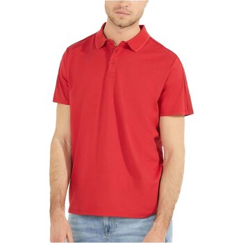 Textil Homem T-Shirt mangas curtas Guess M2YP25 KARS0 Vermelho