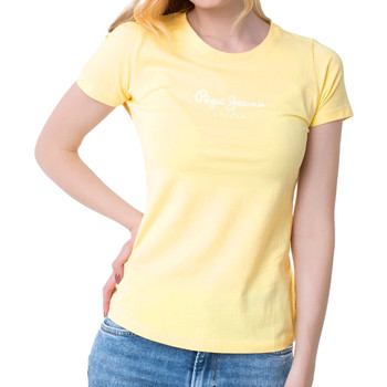Textil Mulher T-shirts e Pólos Pepe jeans iarn  Amarelo