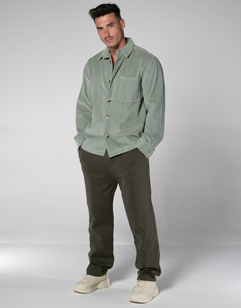 Textil Homem Camisas mangas comprida THEAD.  Verde