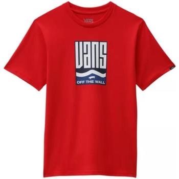 Textil Rapaz T-Shirt mangas curtas Vans Check  Vermelho