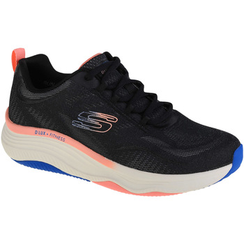 Sapatos Mulher Fitness / Training  Skechers D' Lux Fitness Preto
