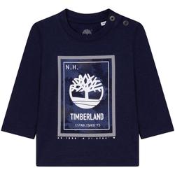 Textil Rapaz Corta vento Timberland originals  Azul