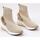 Sapatos Mulher Sapatilhas de cano-alto La Strada 2103388 Ouro