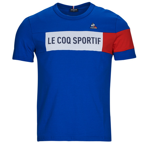 Textil Homem logo-patch cropped hoodie Verde Le Coq Sportif TRI Tee SS N°1 M Azul