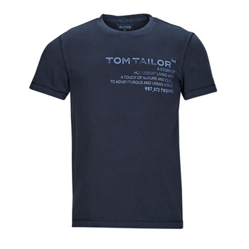 Textil Homem T-Shirt mangas curtas Tom Tailor 1035638 Marinho