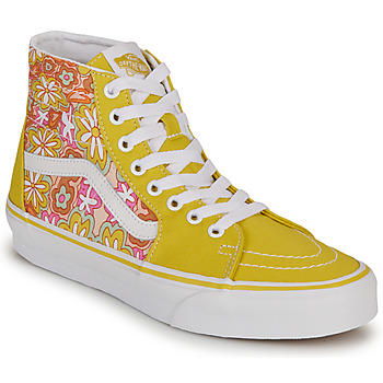 Sapatos Mulher Sapatilhas de cano-alto Vans Sneaker SK8-Hi TAPERED Amarelo