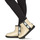 Sapatos Mulher Botas baixas UGG CLASSIC CLEAR MINI Bege / Preto