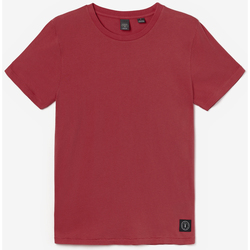 Textil Homem Jovem e escolar Sweats & Polares T-shirt BROWN Vermelho