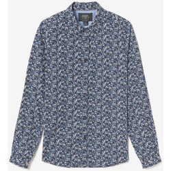 Textil Homem Camisas mangas comprida Sweats & Polares Camisa PASTER Azul