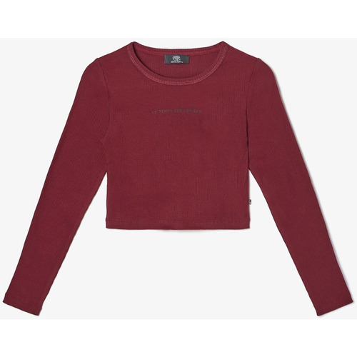Textil Rapariga Sweatshirt Com Capuz Steffygi Le Temps des Cerises T-shirt VIRGINIA Vermelho