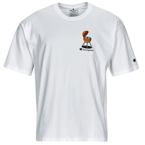 Textil Homem Les Petites Bomb Champion Crewneck T-Shirt Branco