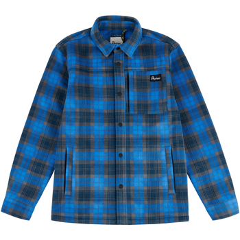 Textil Homem Camisas mangas comprida Penfield Surchemise à careaux  Checked Azul