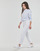 Textil Mulher camisas Pieces PCIRENA LS OXFORD SHIRT gucci Branco / Azul