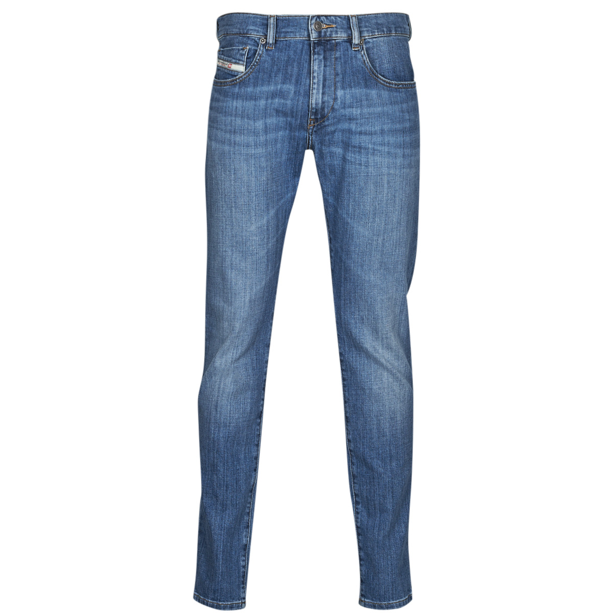 Textil Homem Comprimento das calças de ganga slim Diesel 2019 D-STRUKT Azul / Claro